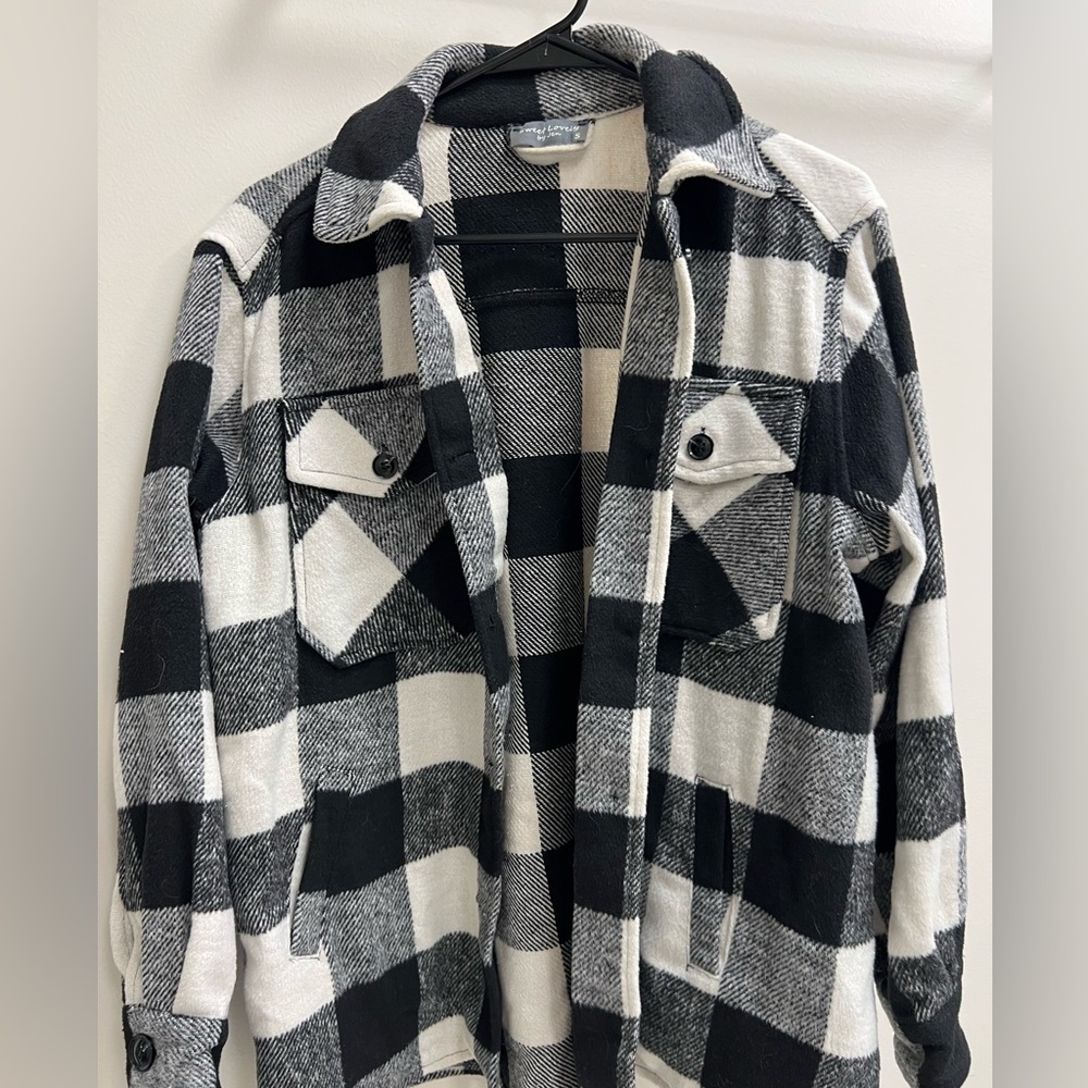 Black shacket